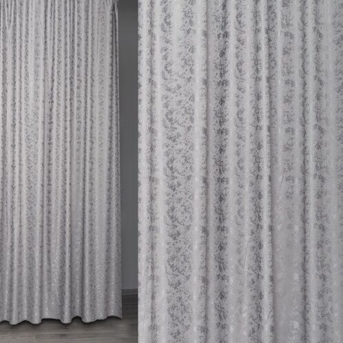 Жаккард канвас Серый 280 см